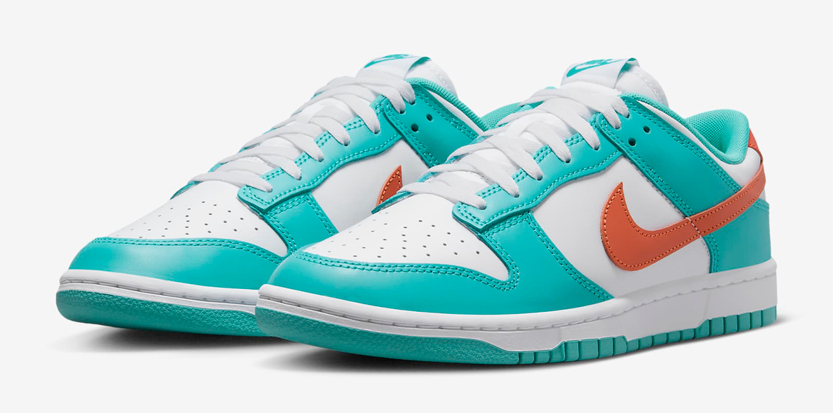 Nike Dunk Low Miami Dolphins 1