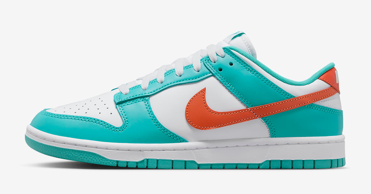 nike mid Dunk Low Miami Dolphins 2