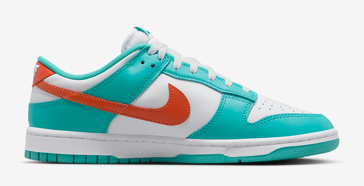 nike mid Dunk Low Miami Dolphins 3