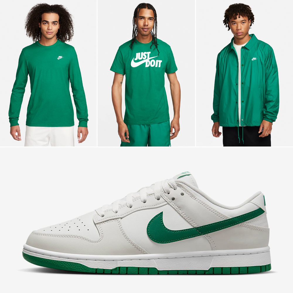 Nike-Dunk-Low-Summit-White-Malachite-Outfits