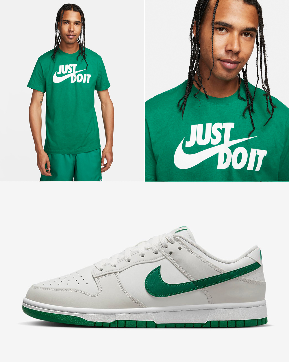 Nike-Dunk-Low-Summit-White-Malachite-Shirt
