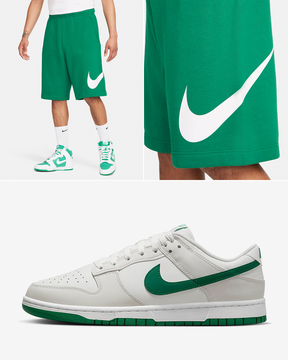 Nike-Dunk-Low-Summit-White-Malachite-Shorts-1