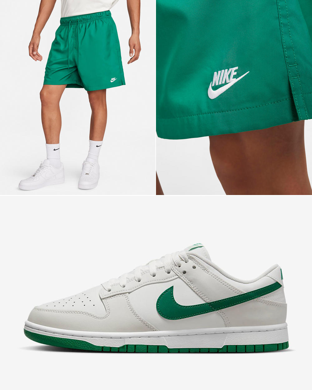Nike-Dunk-Low-Summit-White-Malachite-Shorts-2