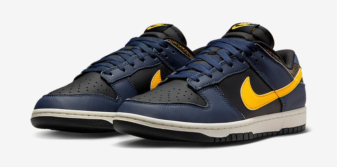 Nike Dunk Low Vintage Michigan Release Date 1