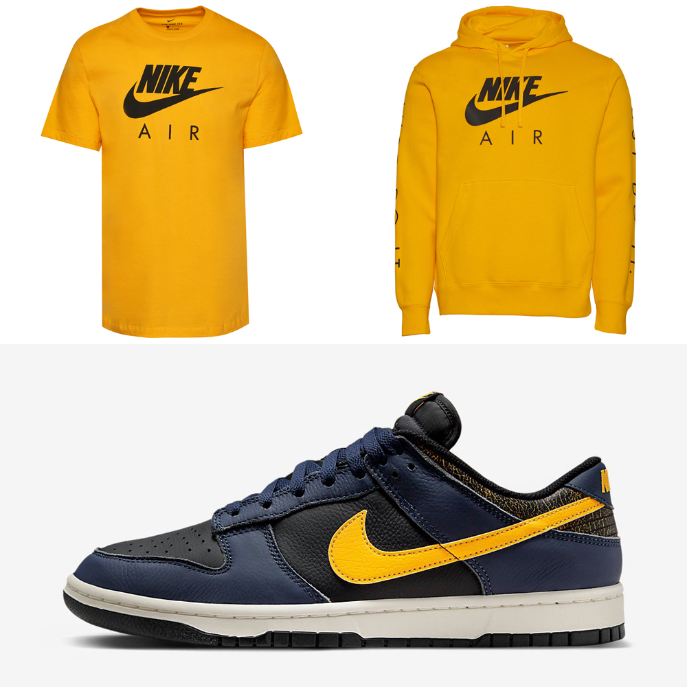 Nike-Dunk-Low-Vintage-Michigan-Shirt-Hoodie