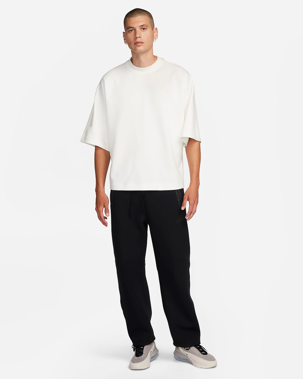Nike-Tech-Fleece-Reimagined-Short-Sleeve-Sweatshirt-Sail