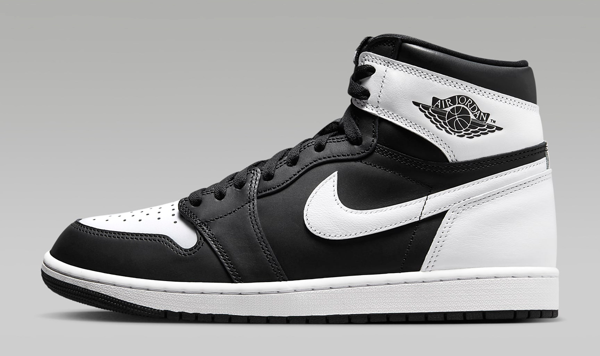 Air-Jordan-1-High-Black-White-Shoes