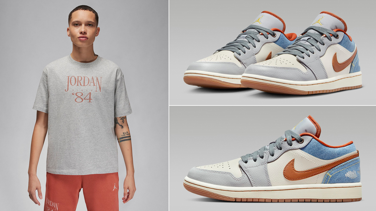 Air-Jordan-1-Low-Phantom-Denim-Womens-Shirt-Outfit