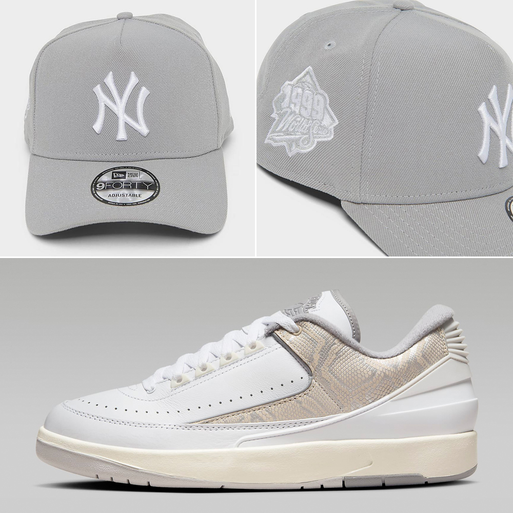 Air-Jordan-2-Low-Python-Yankees-Hat