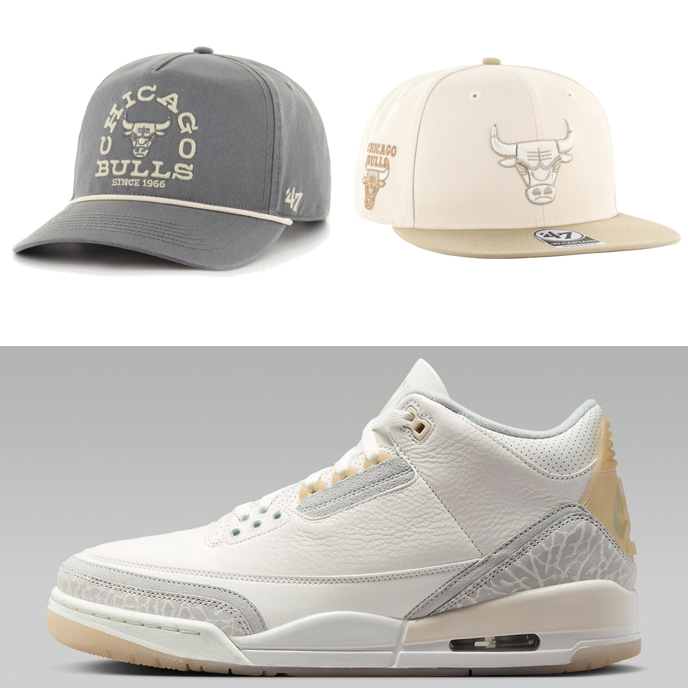 Air-Jordan-3-Craft-Ivory-Bulls-Hats