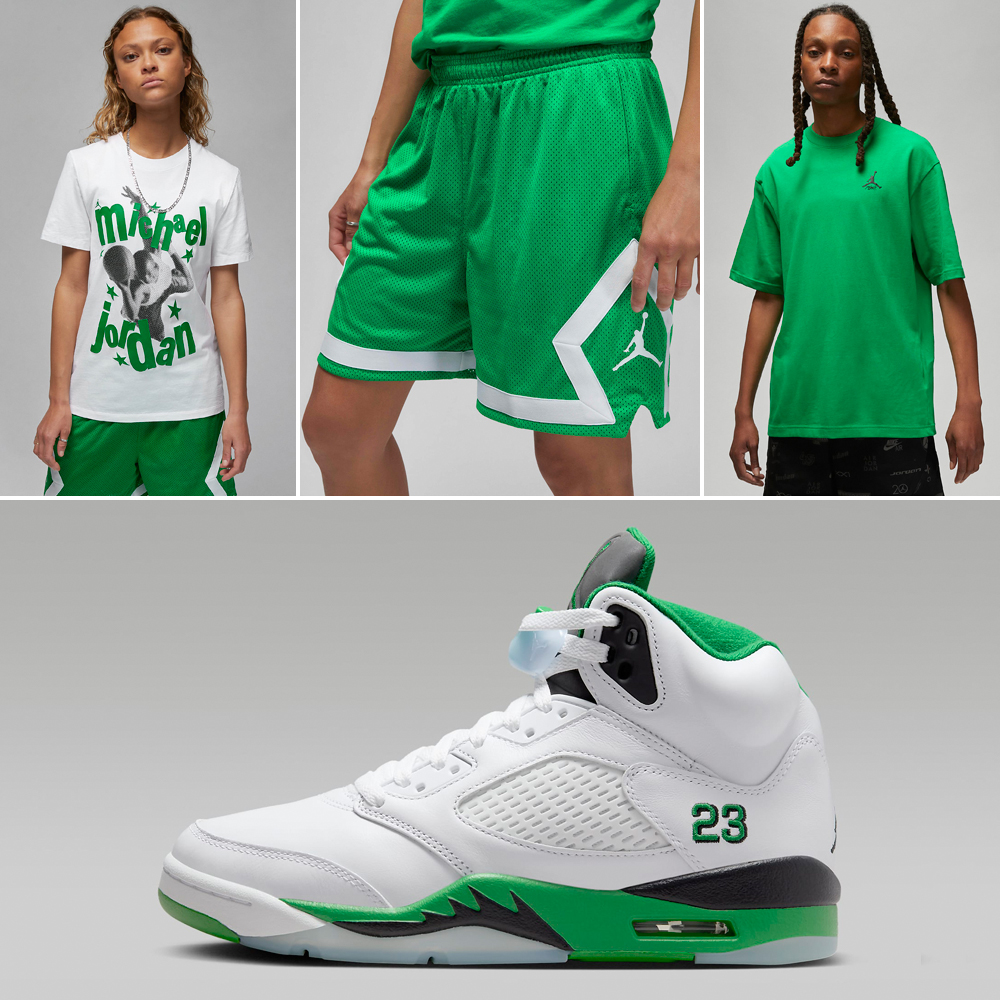 Air-Jordan-5-Lucky-Green-Outfits