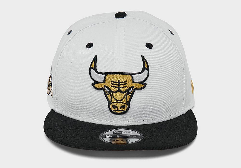 Chicago-Bulls-New-Era-White-Gold-Black-Snapback-Hat-3