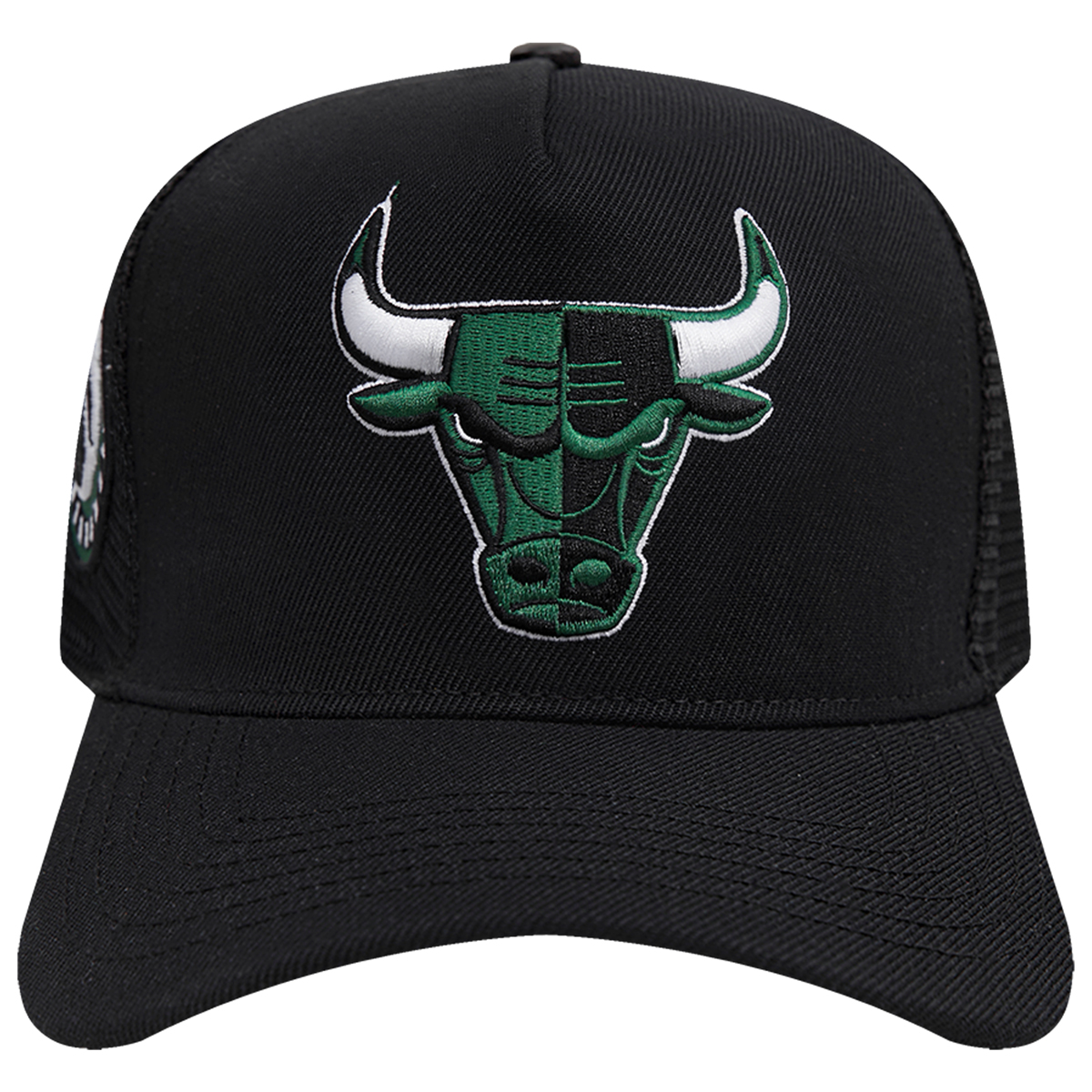Chicago-Bulls-Pro-Standard-Hat-Black-Green-2