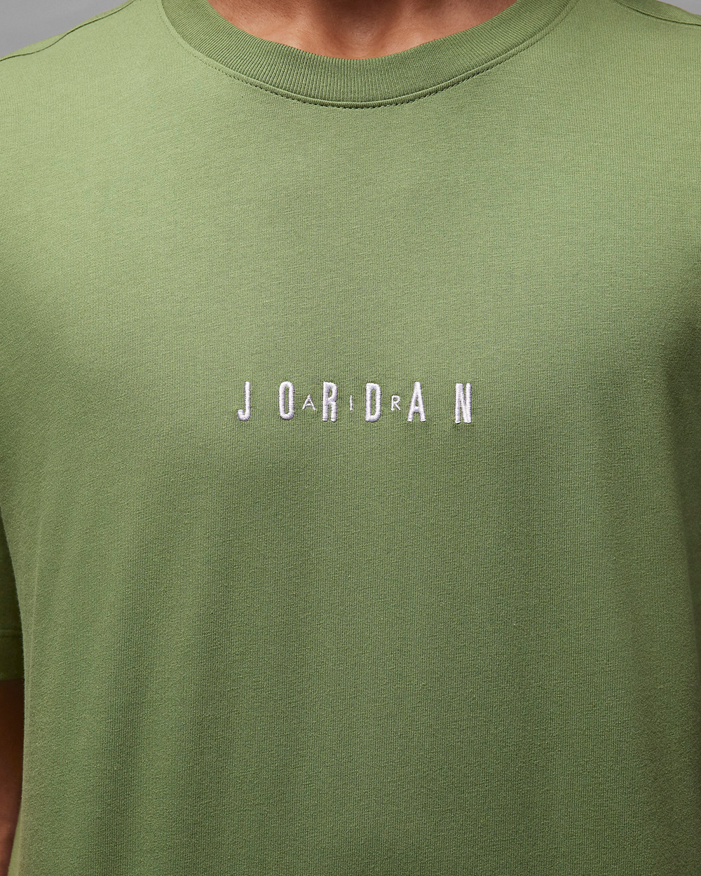 Jordan-Air-T-Shirt-Olive-Green-2