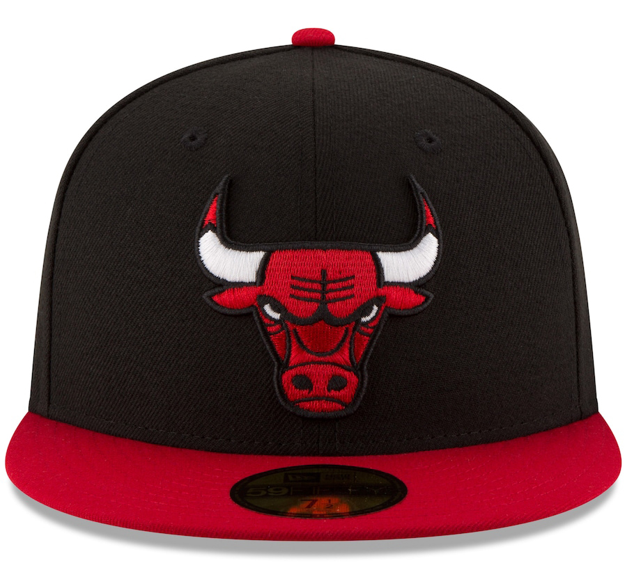 New-Era-Chicago-Bulls-2-Tone-Fitted-Hat-Black-Red-2