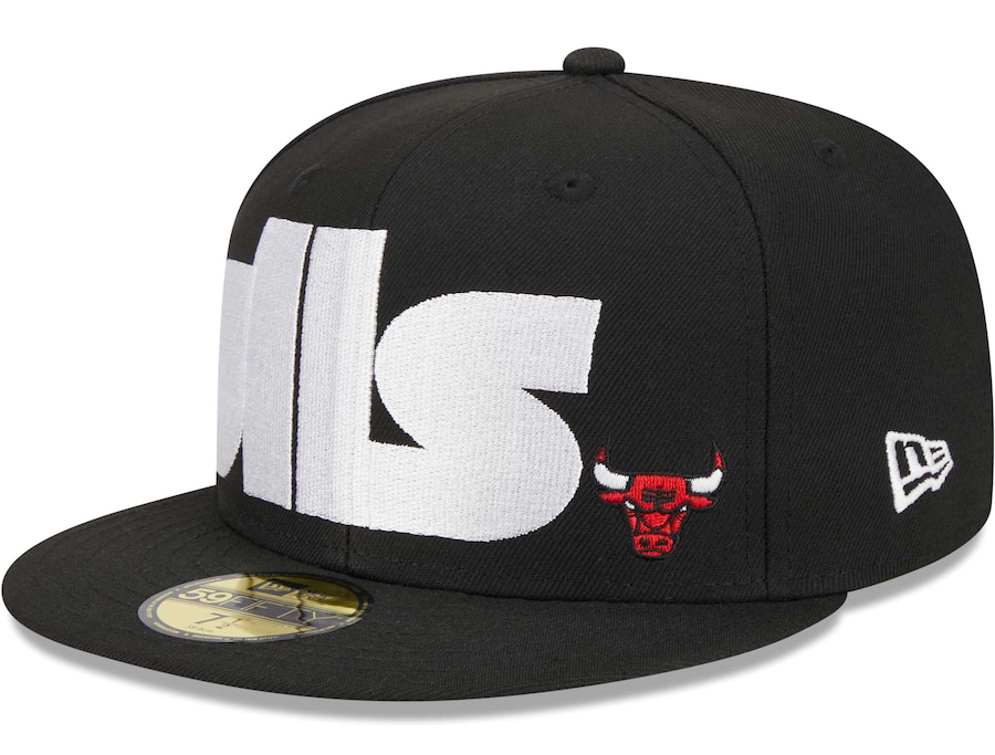 New-Era-Chicago-Bulls-Checkerboard-UV-59fifty-Fitted-Hat-Black-White-2
