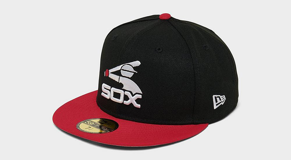 New-Era-Chicago-White-Sox-Fitted-Hat-Black-Red-2
