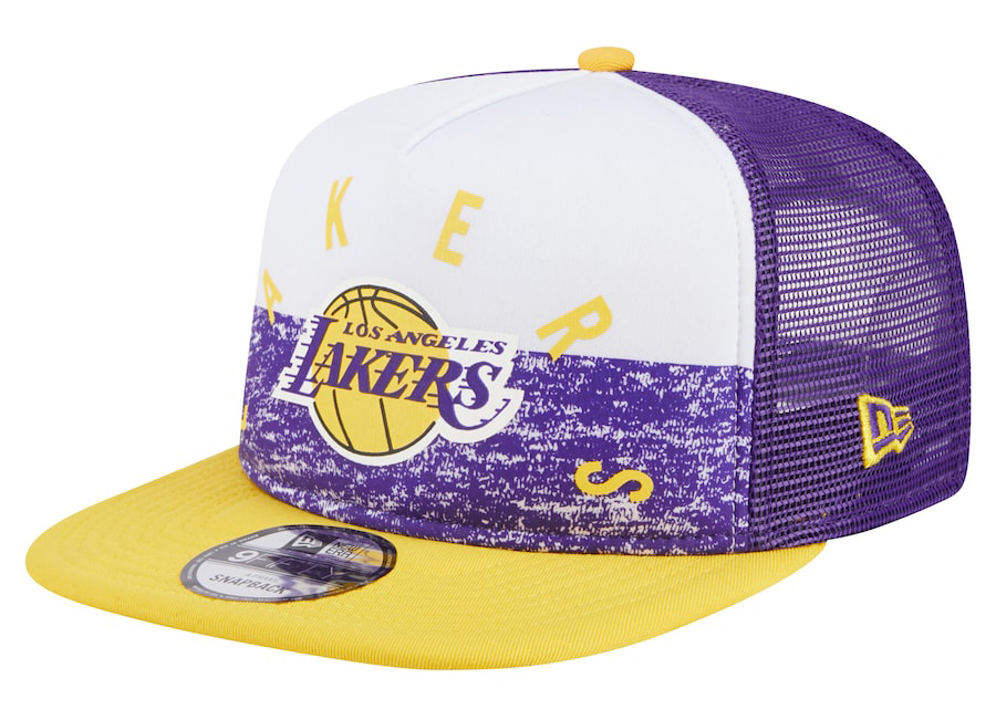 New-Era-Lakers-Arch-A-Frame-Trucker-Snapback-Hat