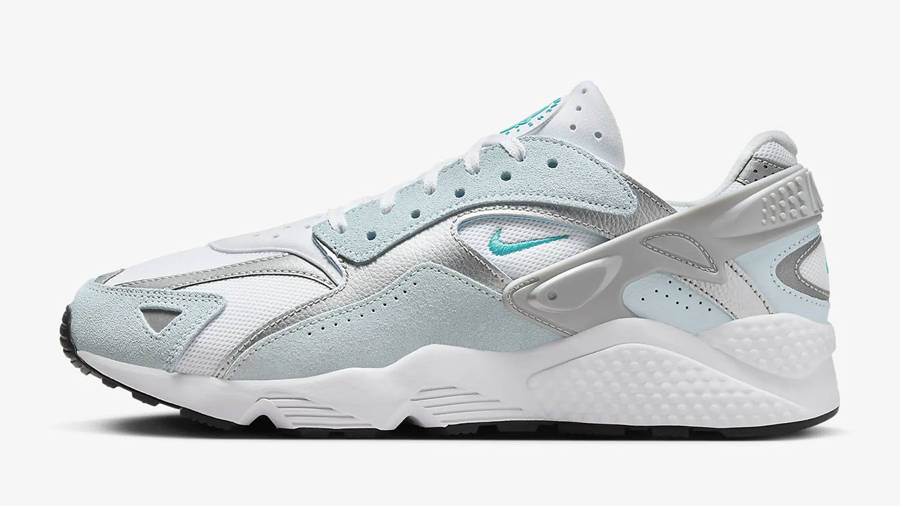 Nike Air Huarache Runner White Glacier Blue Dusty Cactus