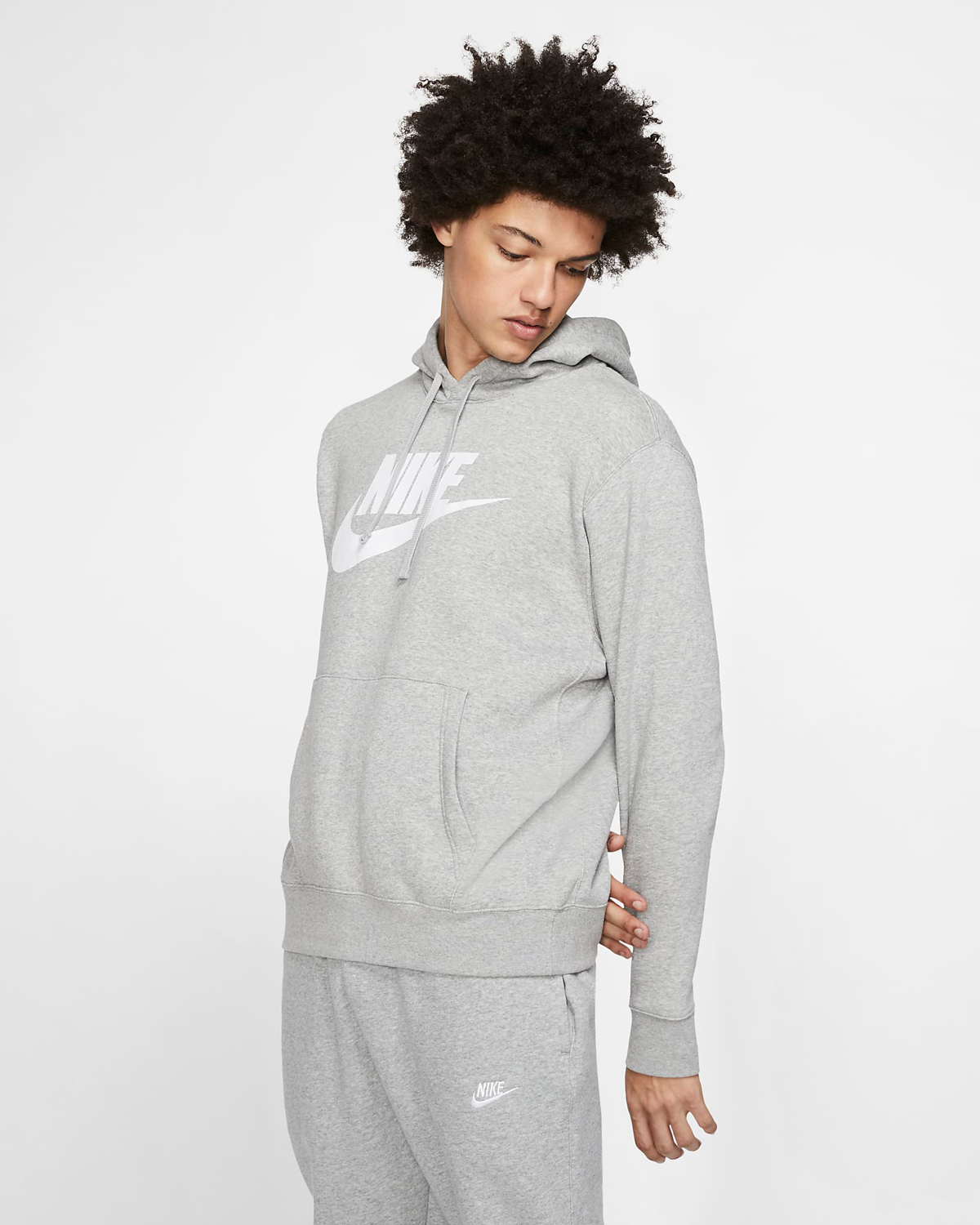 Nike-Club-Fleece-Graphic-Hoodie-Dark-Grey-Heather