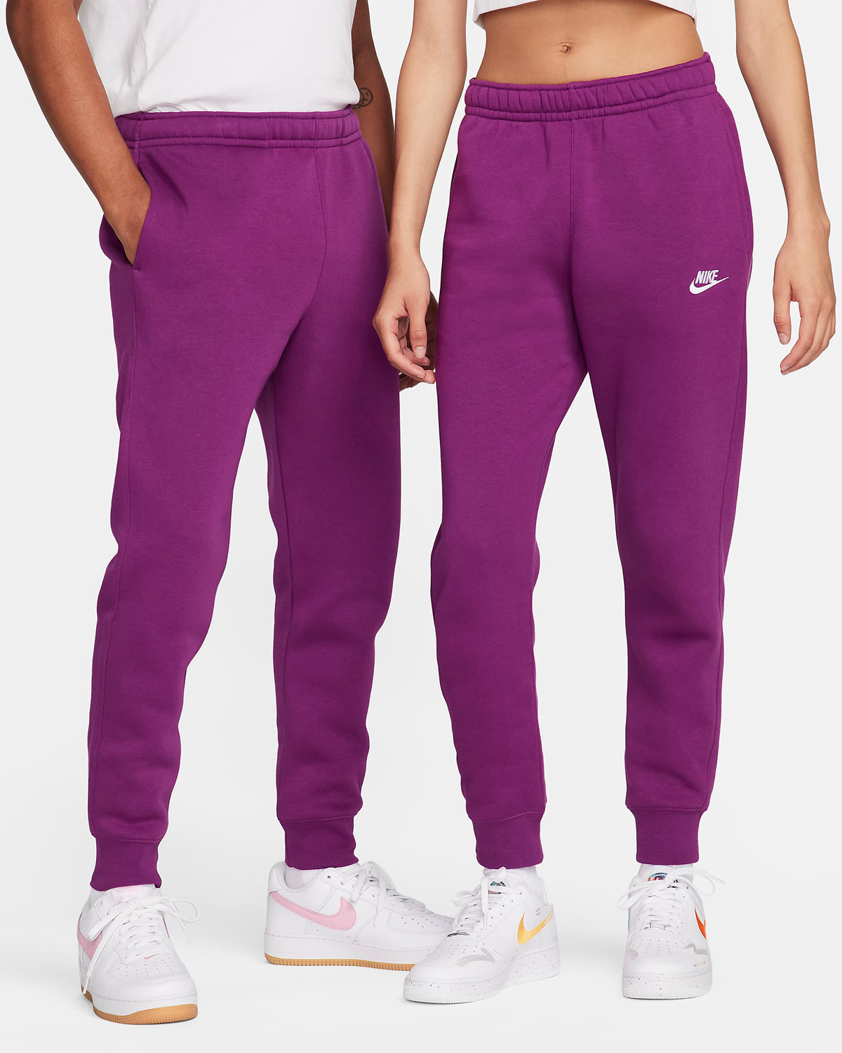 Nike Club Fleece Joggers Viotech Purple