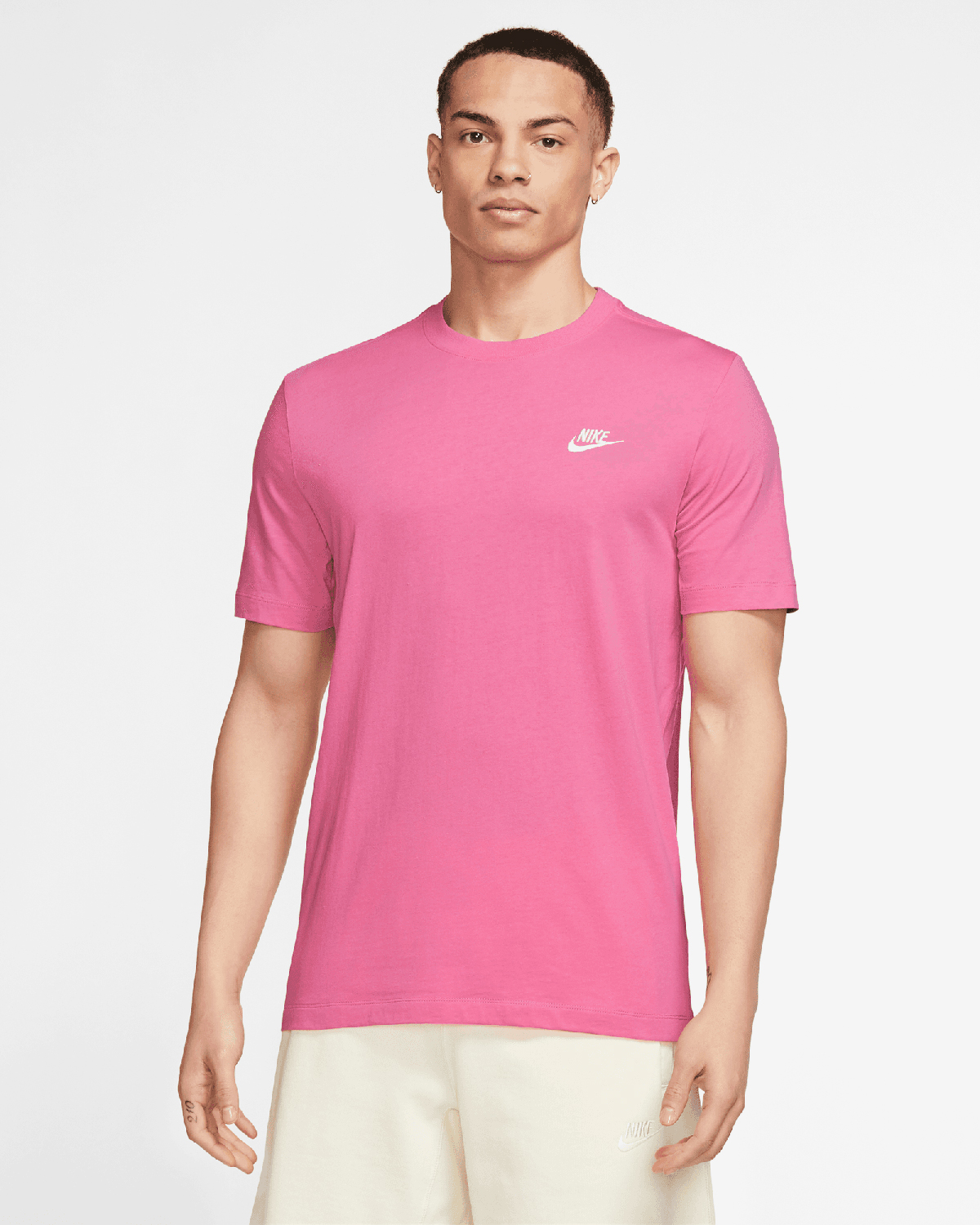 Nike Club T Shirt Pink