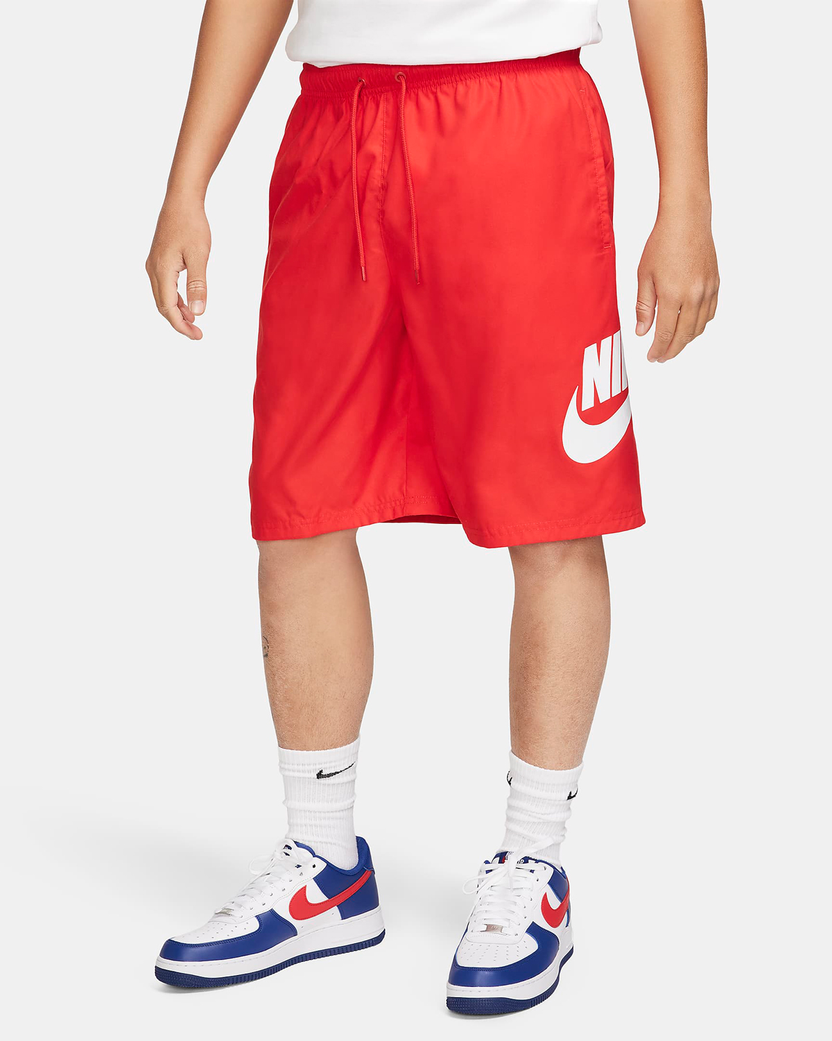 Nike-Club-Woven-Shorts-University-Red