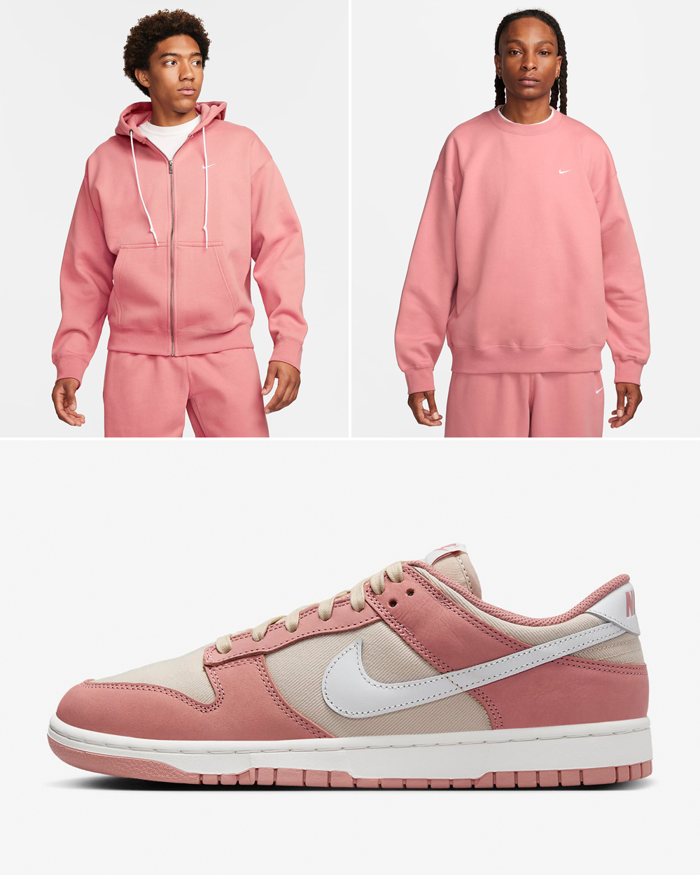 Nike-Dunk-Low-Red-Stardust-Matching-Clothing