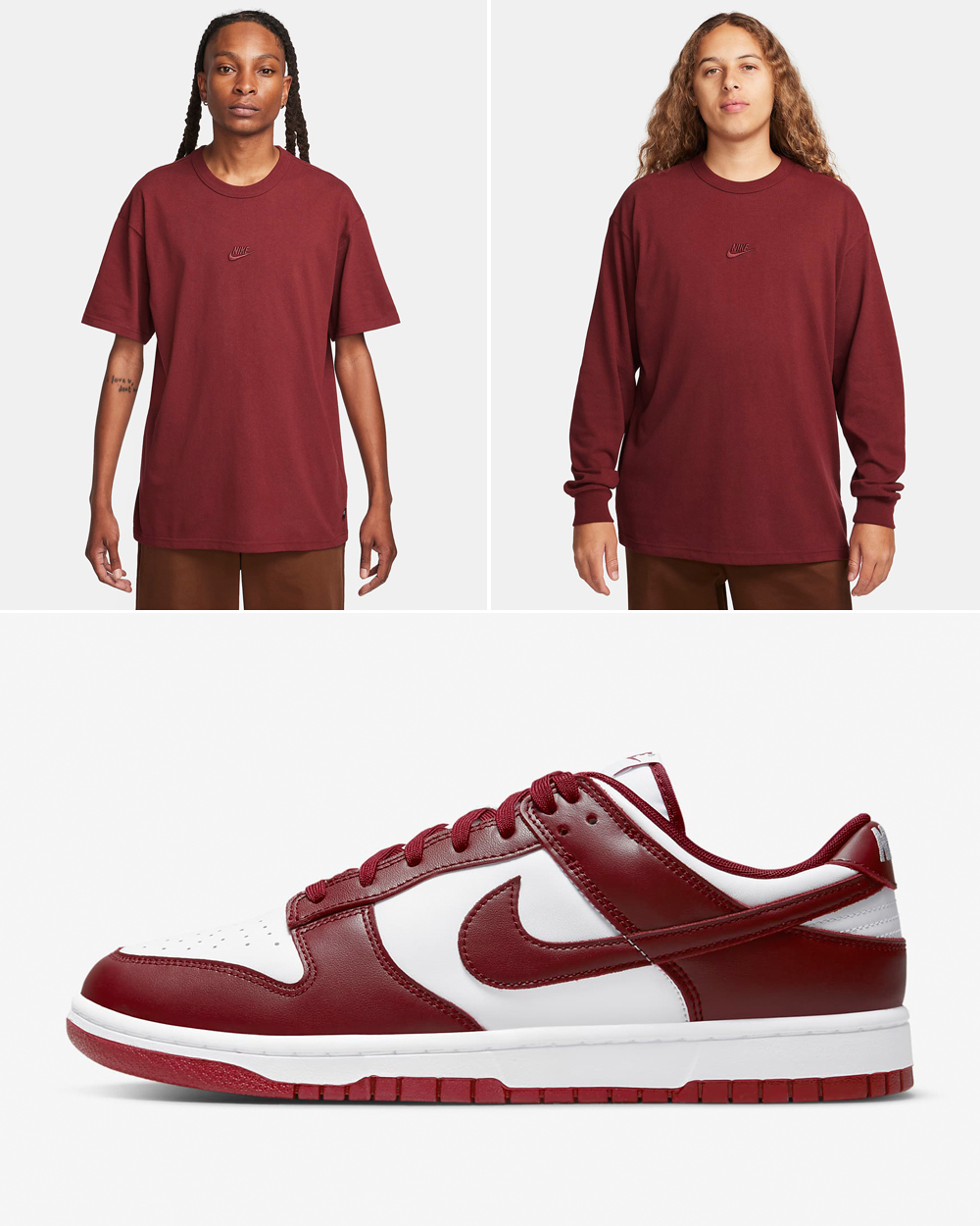 Nike-Dunk-Low-Team-Red-Shirts