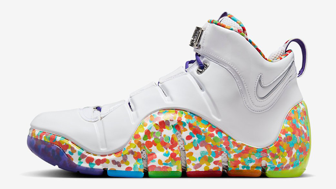 Nike sims LeBron 4 Fruity Pebbles 2024 Release Date