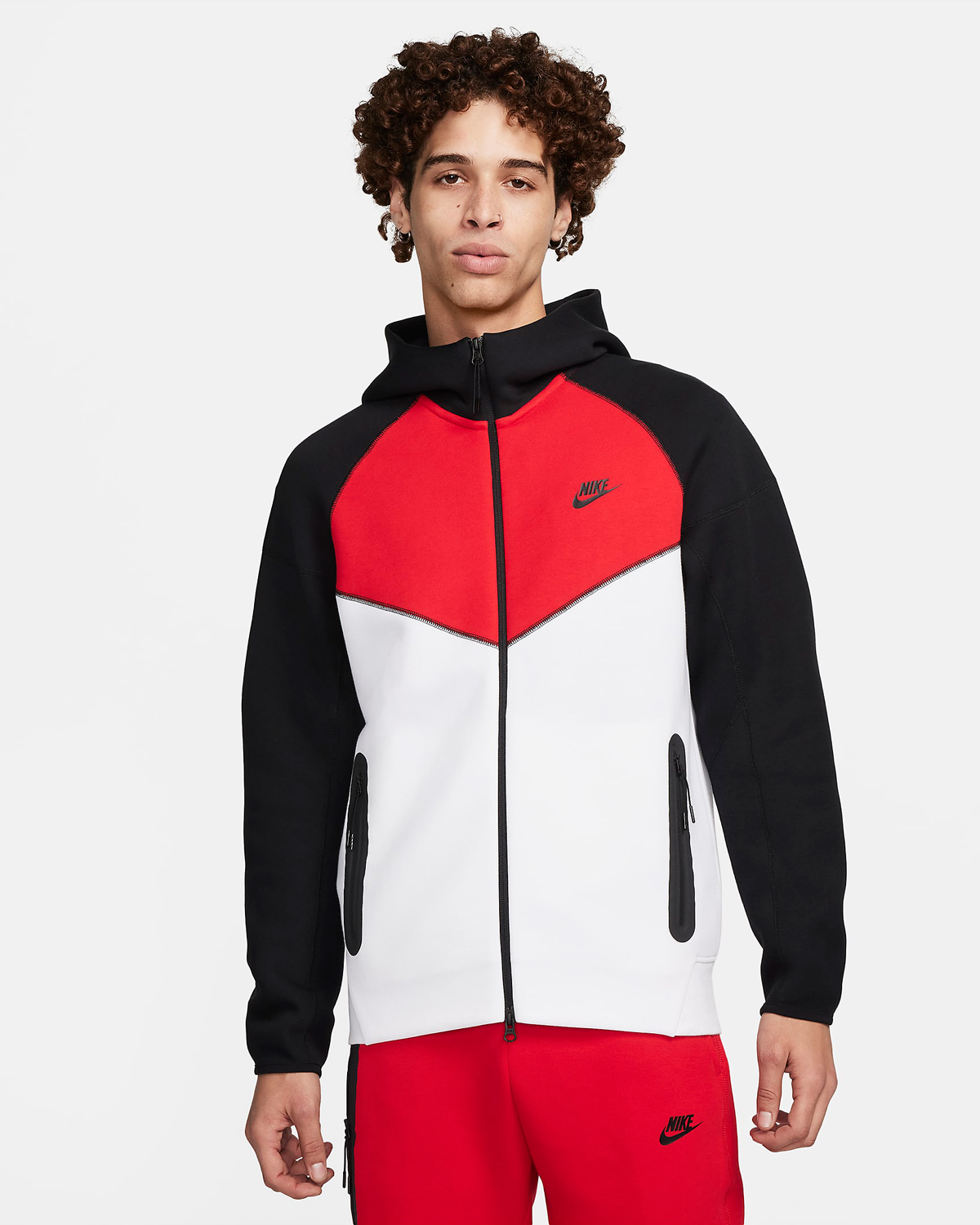 Nike-Tech-Fleece-Full-Zip-Windrunner-Hoodie-University-Red-Black-White-1