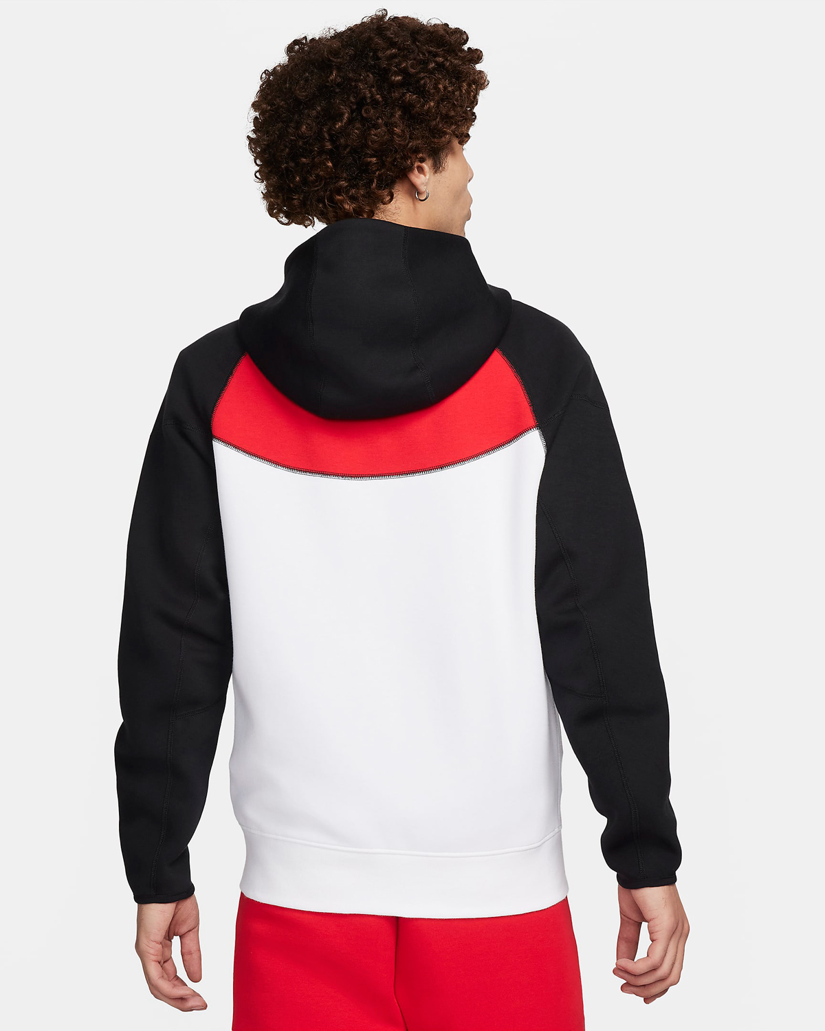 Nike-Tech-Fleece-Full-Zip-Windrunner-Hoodie-University-Red-Black-White-2