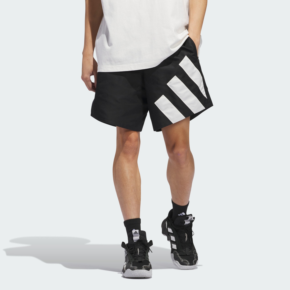 adidas-AE-Foundation-Shorts-Black-White-1