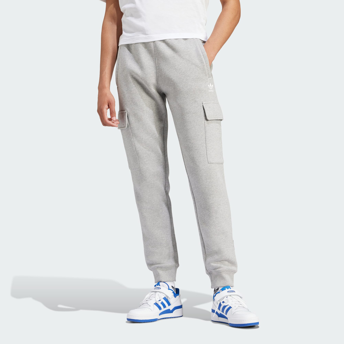adidas-Essentials-Cargo-Pants-Grey
