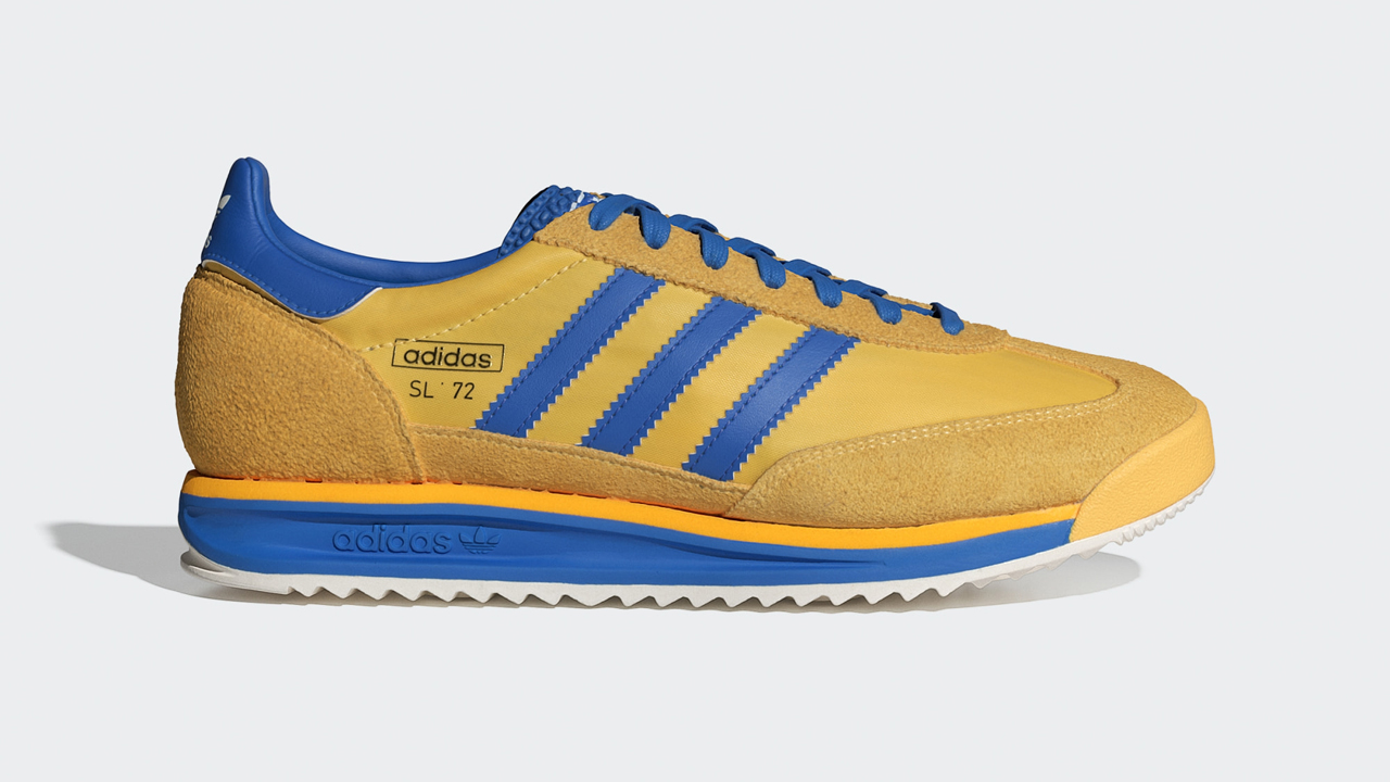 adidas SL 72 RS Utility Yellow Bright Royal Core White Release Date