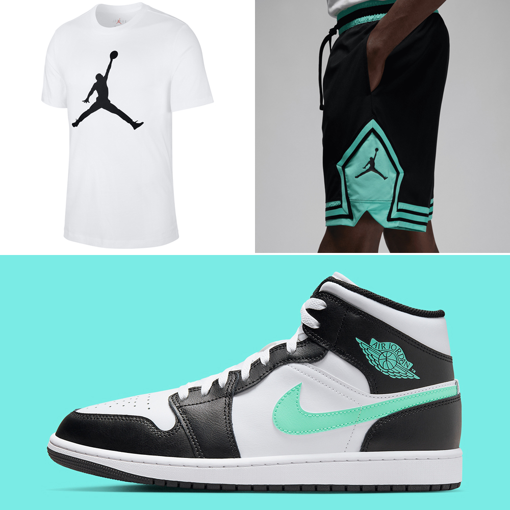 Air-Jordan-1-Mid-Green-Glow-Outfit