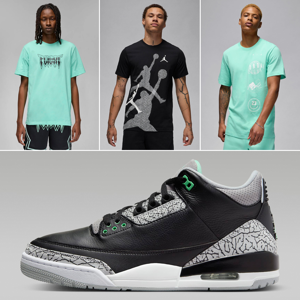 Air-Jordan-3-Green-Glow-Sneaker-Outfits