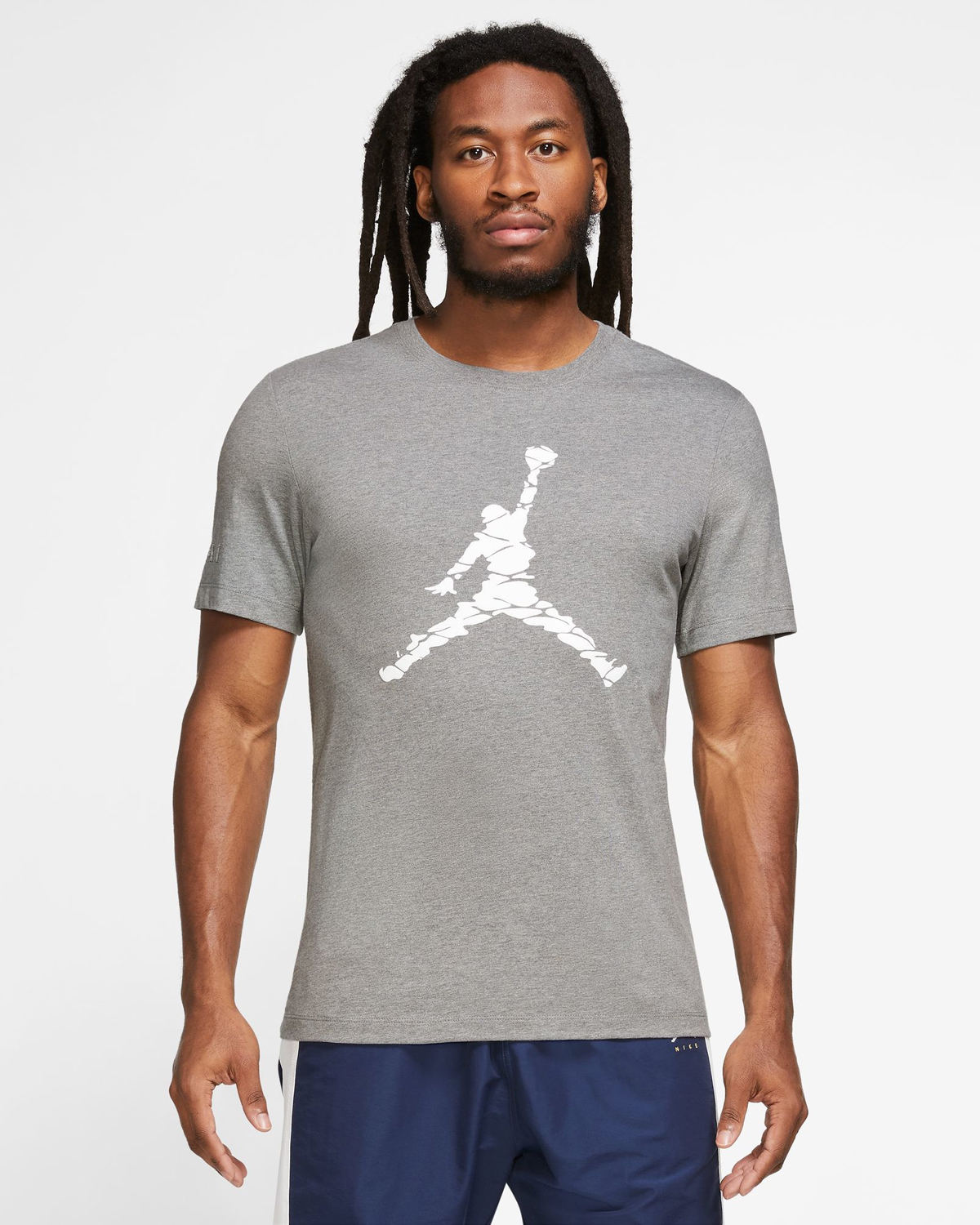 Jordan-Jumpman-T-Shirt-Grey-White