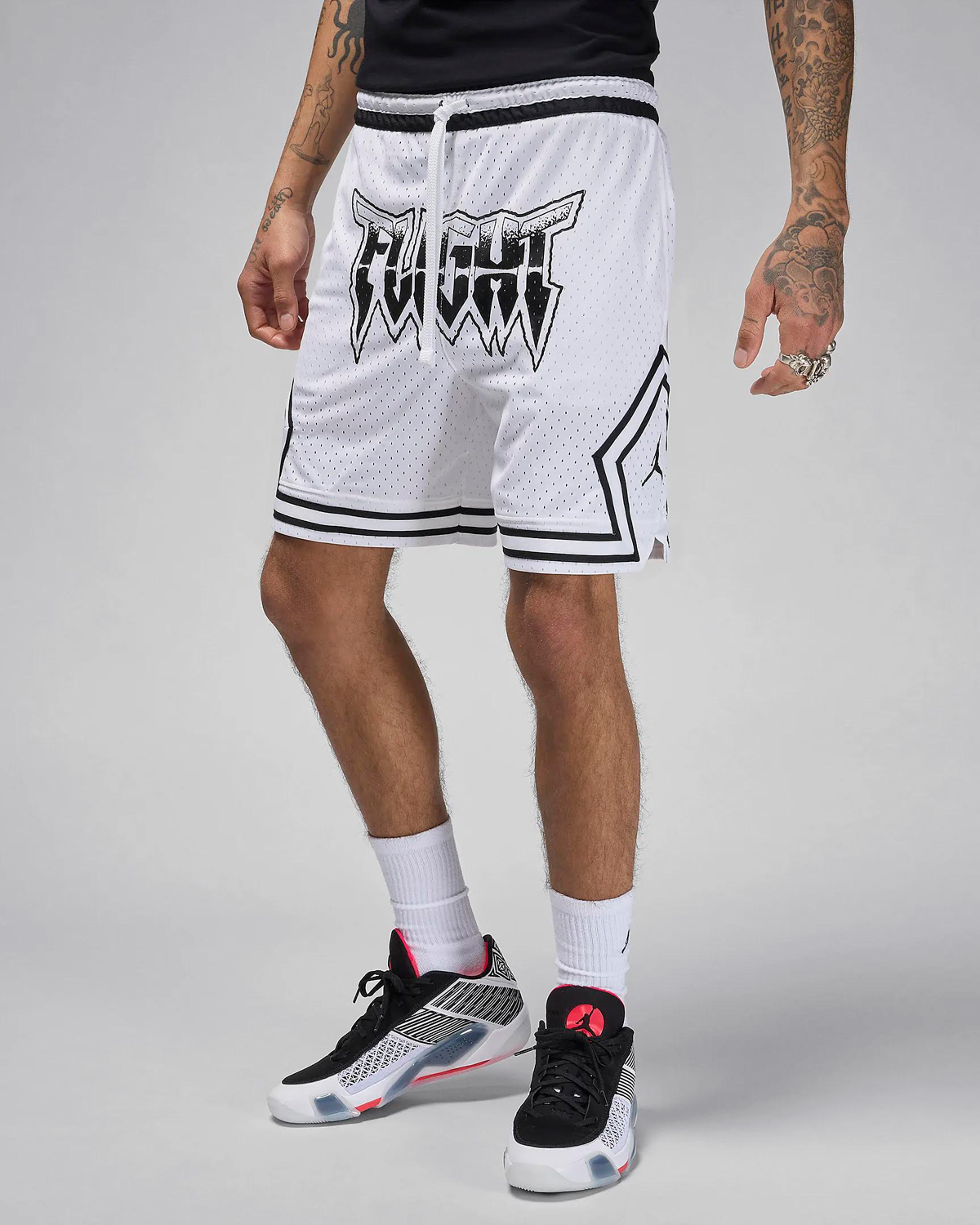 Jordan-Sport-Diamond-Shorts-White-Black-1