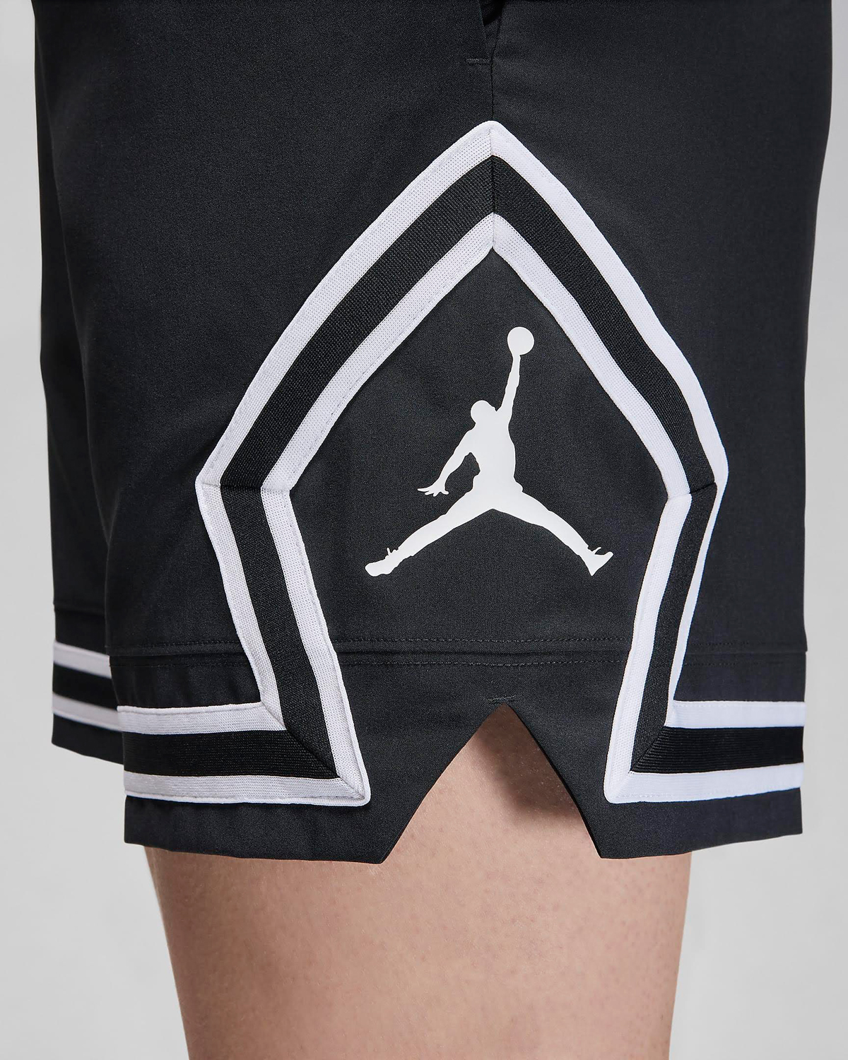 Jordan-Woven-Diamond-Shorts-Black-White-2