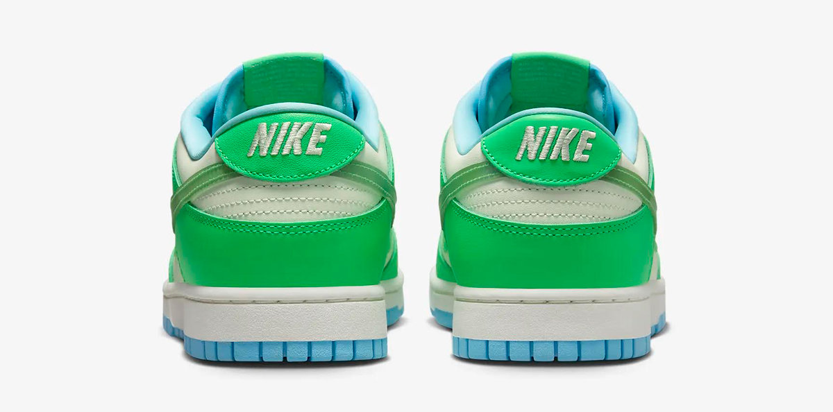 Nike Dunk Low Green Shock Aquarius Blue 5