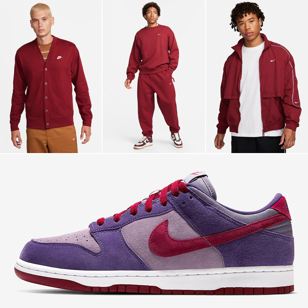 Nike Dunk Low Plum Outfits 1