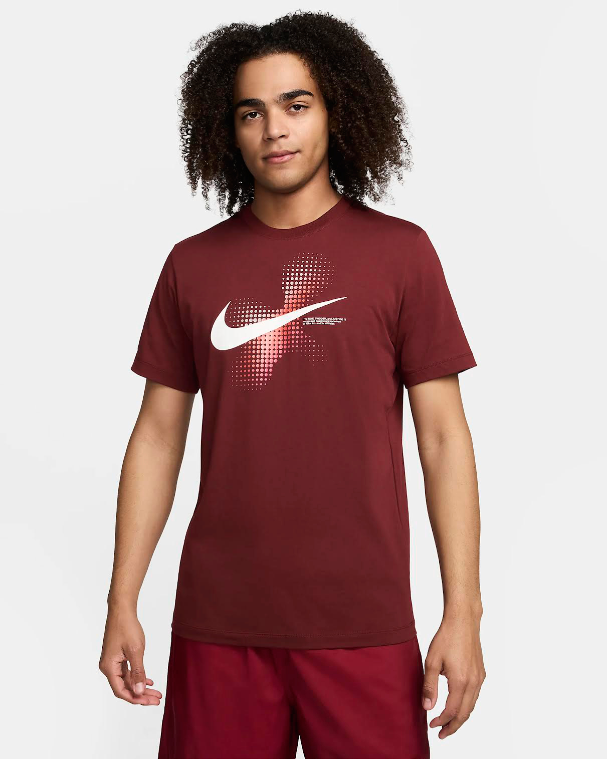Nike Sportswear T Shirt Dark Team Red