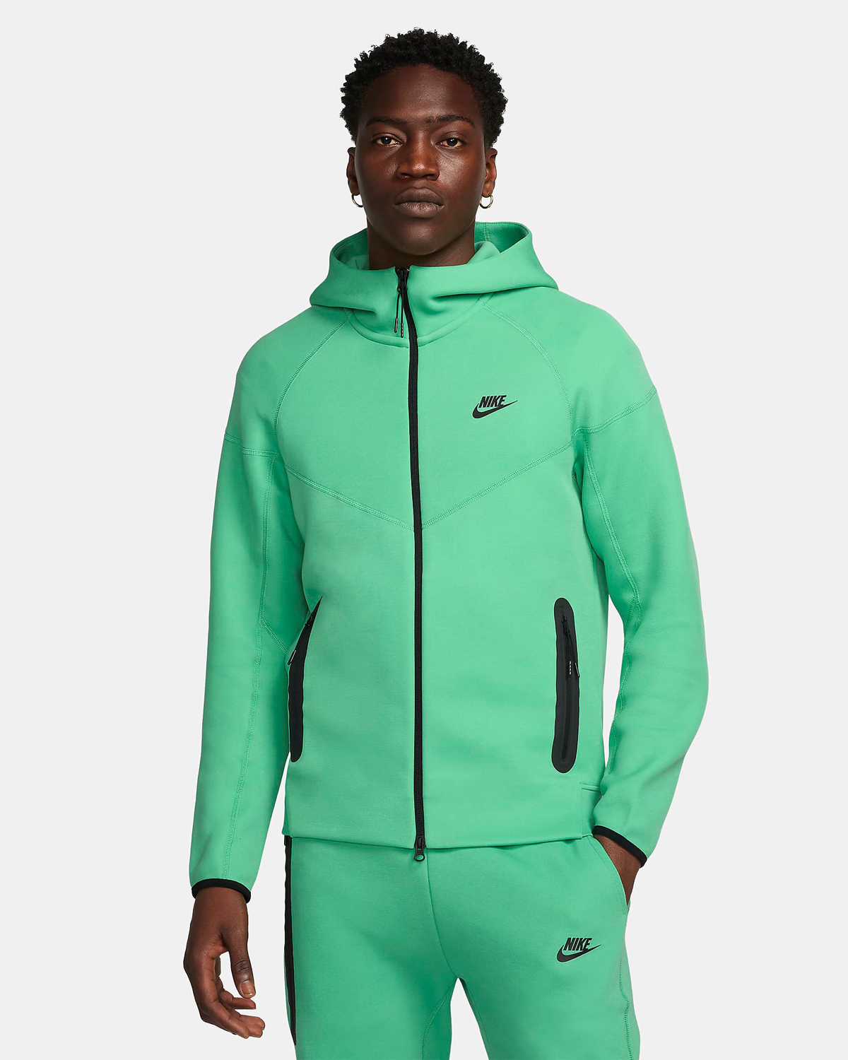 Nike-Tech-Fleece-Hoodie-Green-Glow