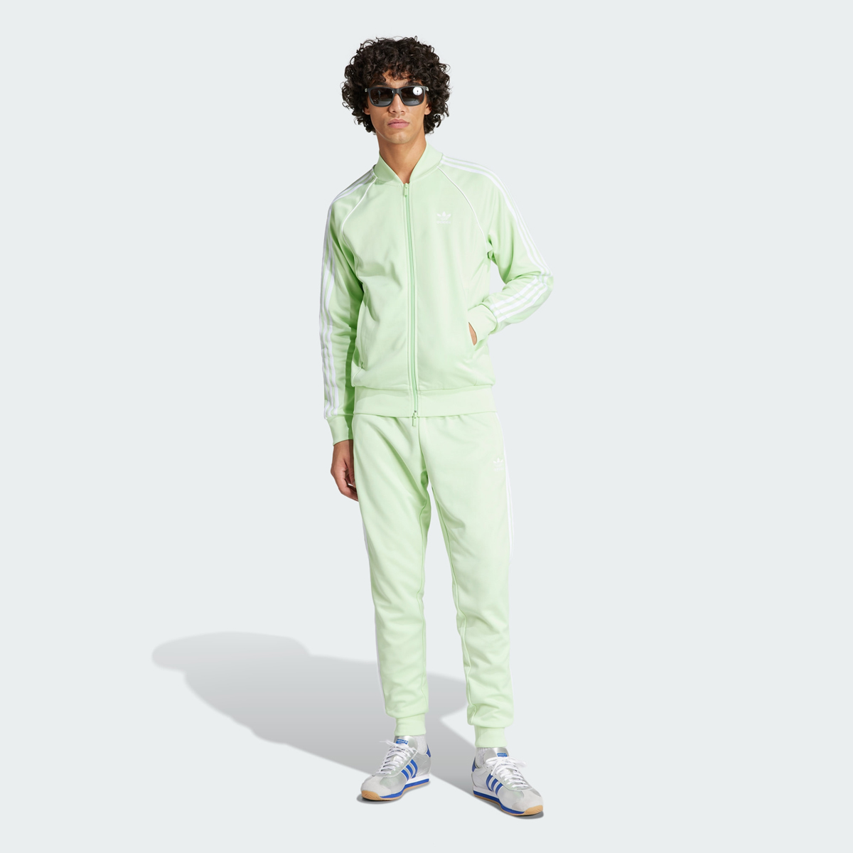 adidas Originals Adicolor SST Track Jacket Pants Semi Spark Green