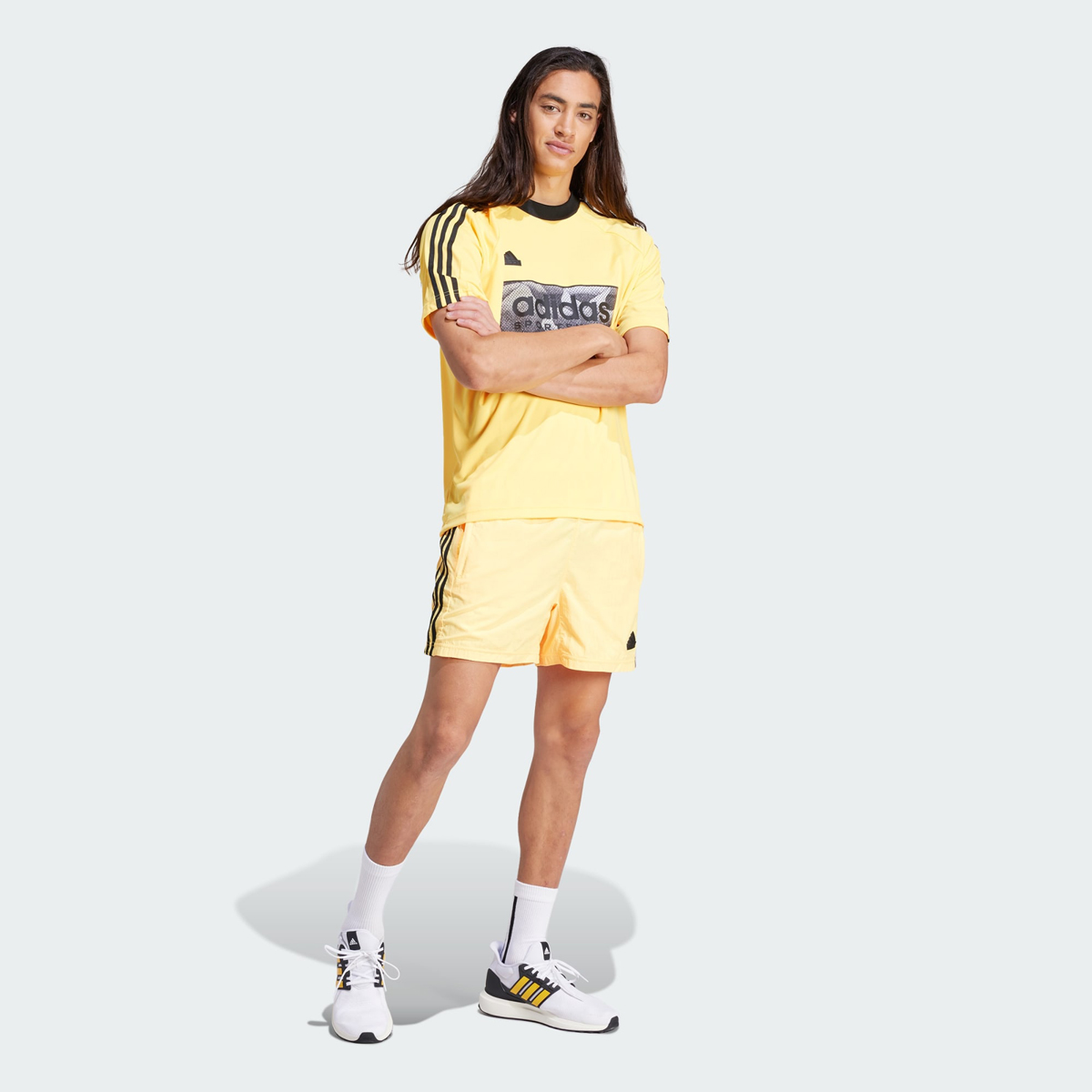adidas Sportswear Tiro Shirt Shorts Spark Yellow
