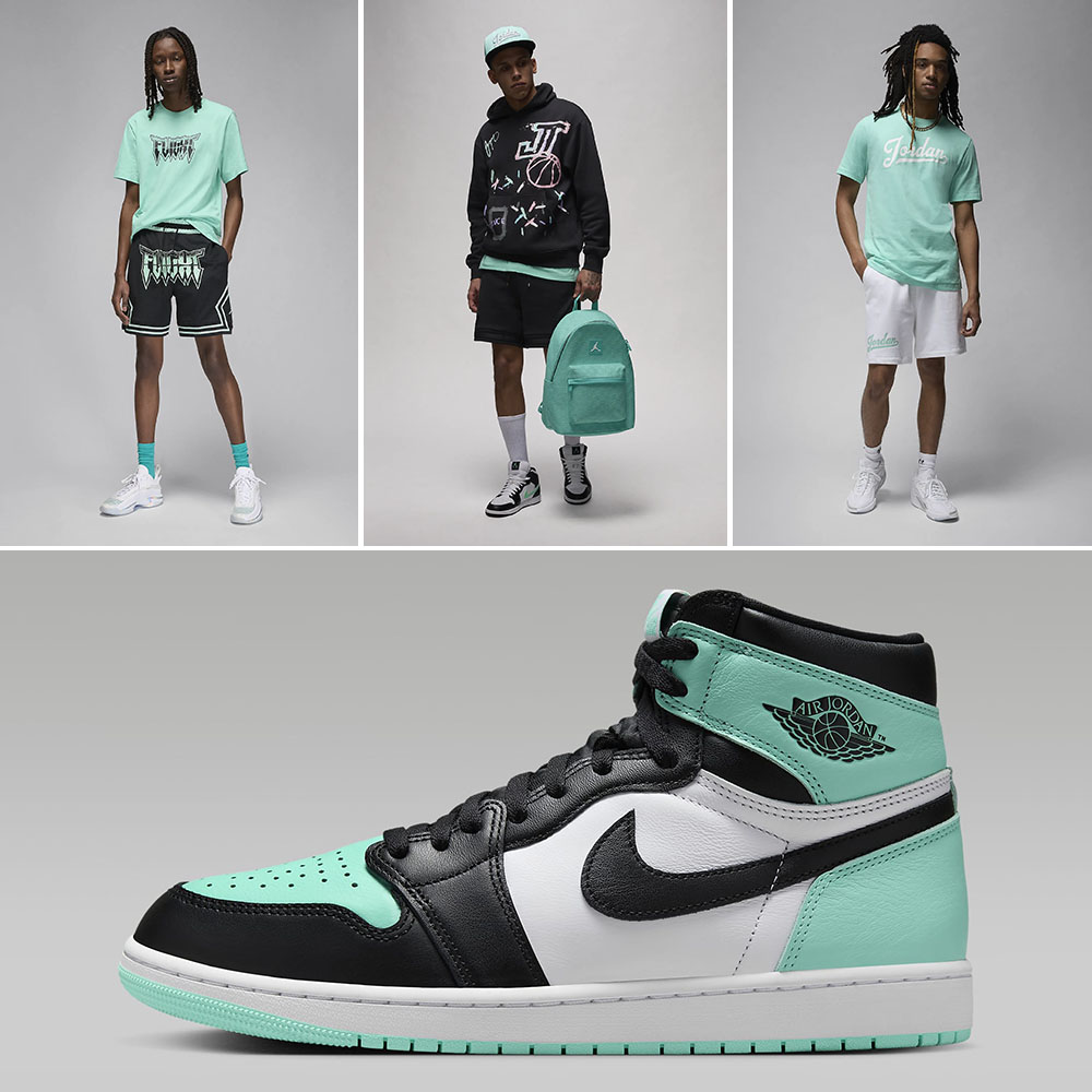 Air Jordan 1 High OG Green Glow Outfits