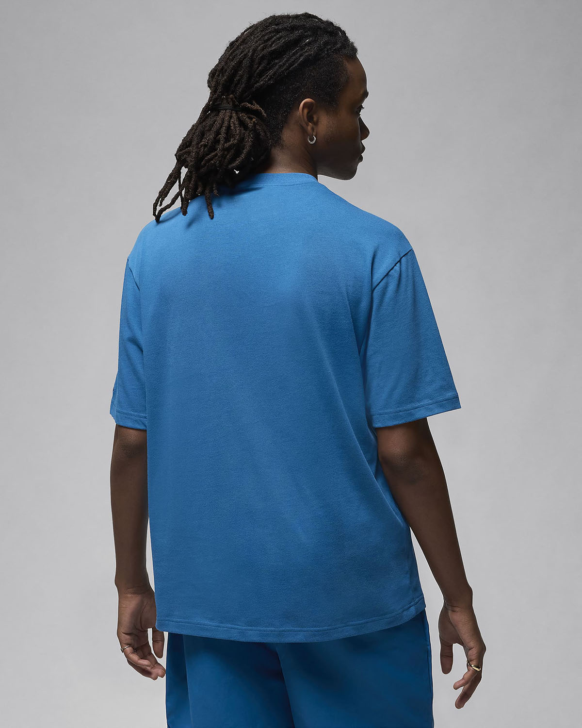 Air Jordan 1 Patch T Shirt Industrial Blue 2