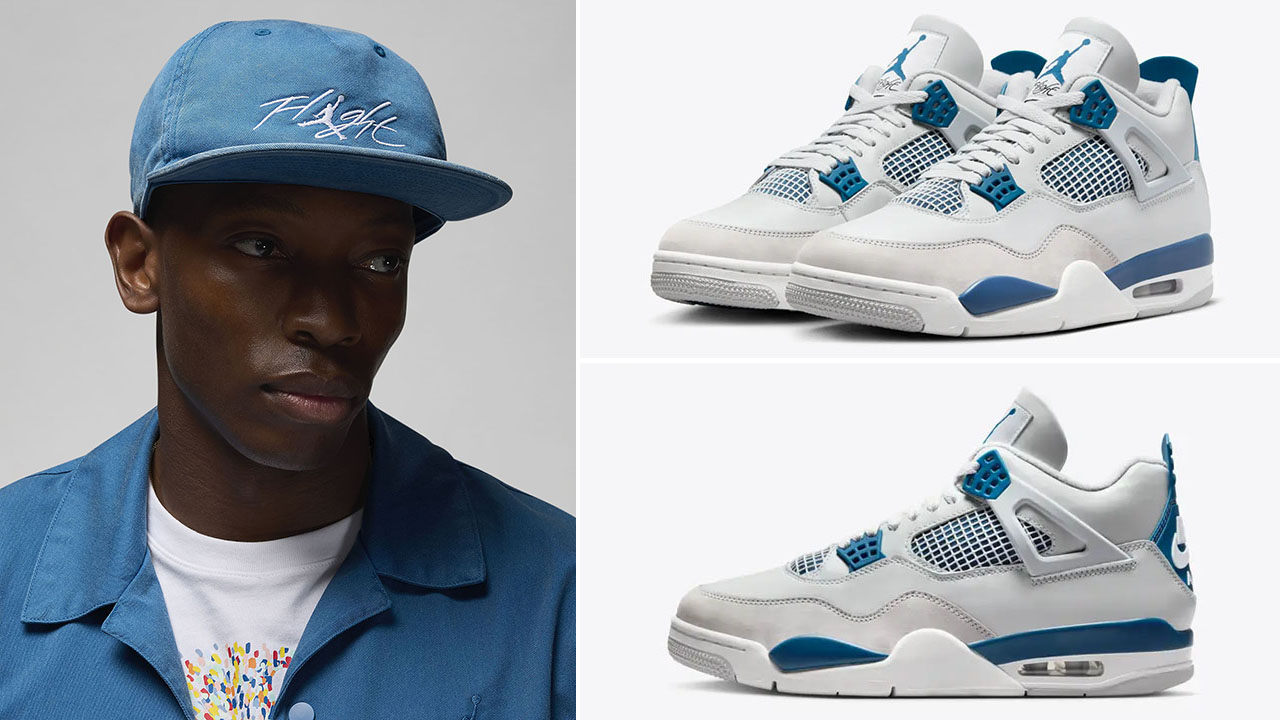 in the Air Jordan 1 High Best Hand in the Game Blue 5 Panel Hat