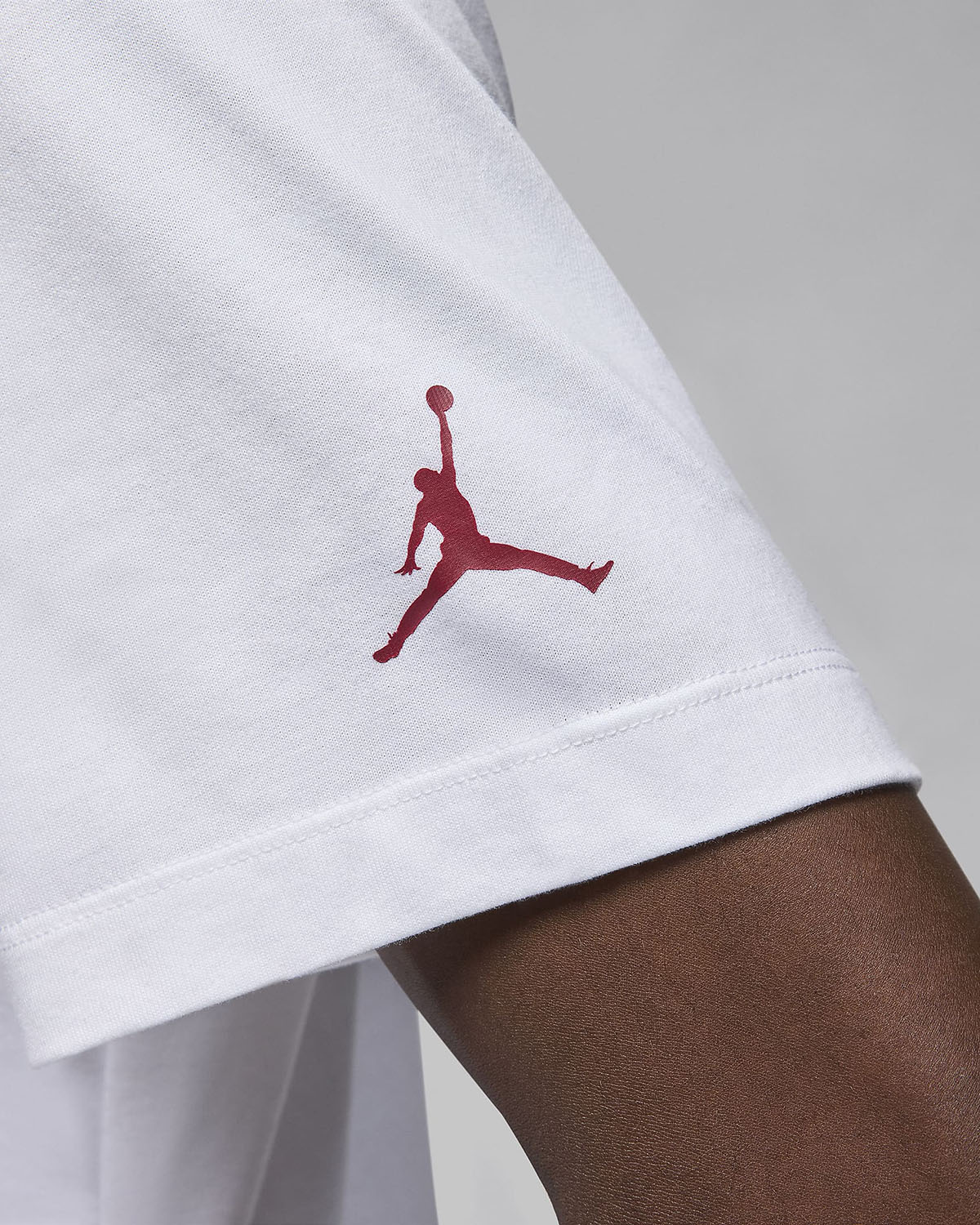 Jordan Brand Flight T Shirt White Team Red 4